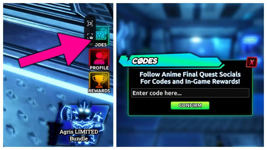 How to Redeem Anime Final Quest Roblox Codes