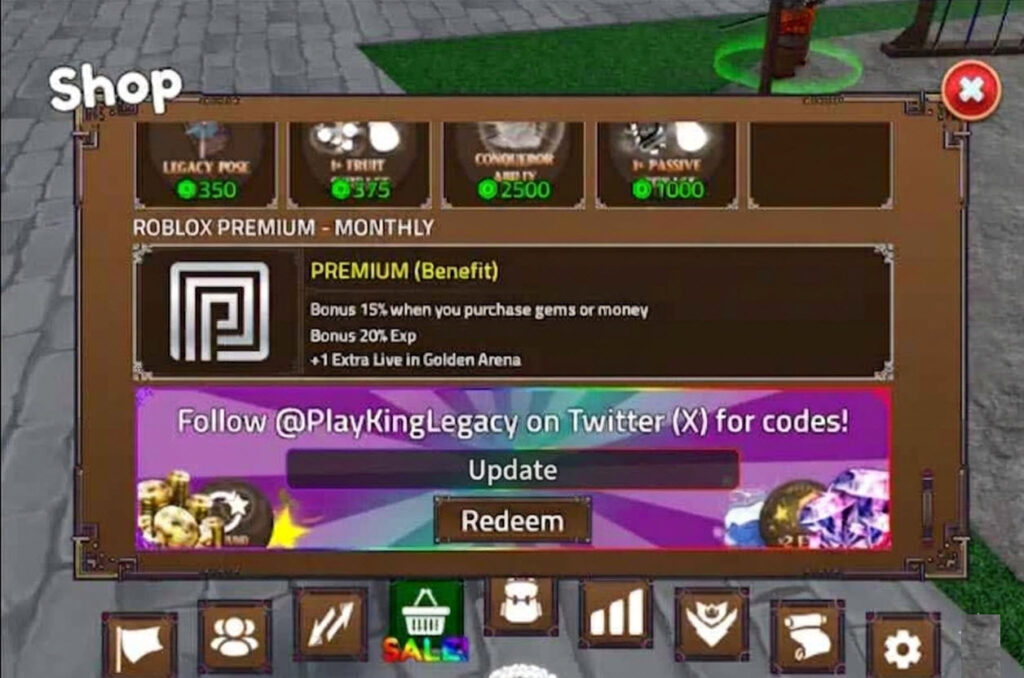 King Legacy Codes 2026 2027