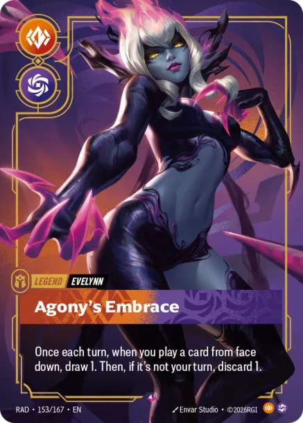 Agony's Embrace RAD-153-167