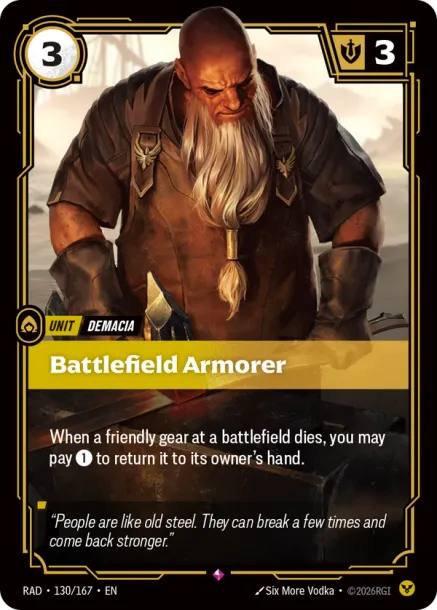Battlefield Armorer RAD-130-167