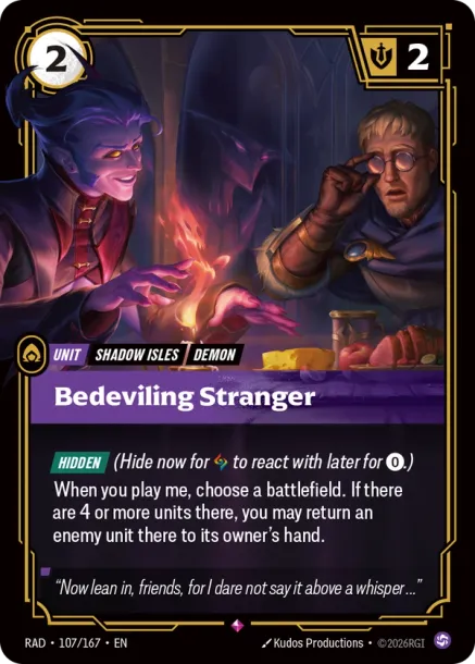 Bedeviling Stranger RAD-107-167
