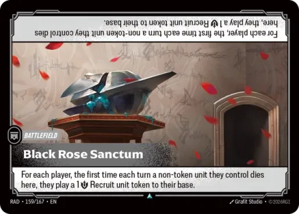 Black Rose Sanctum RAD-159-167