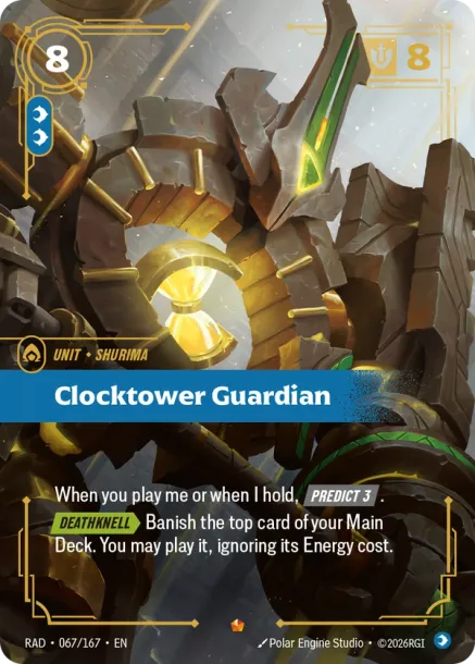Clocktower Guardian RAD-067167