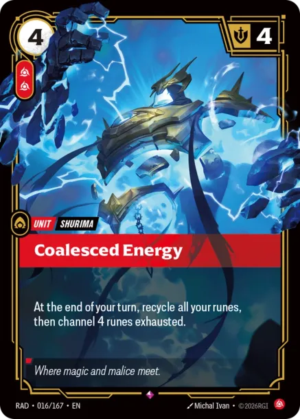 Coalesced Energy RAD-016-167