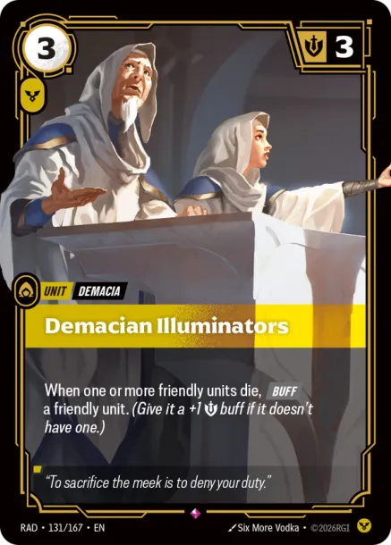 Demacian Illuminators RAD-131-167