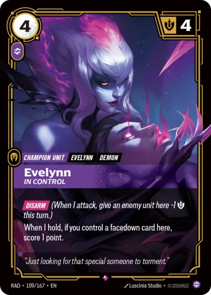 Evelynn, In Control RAD-109-167