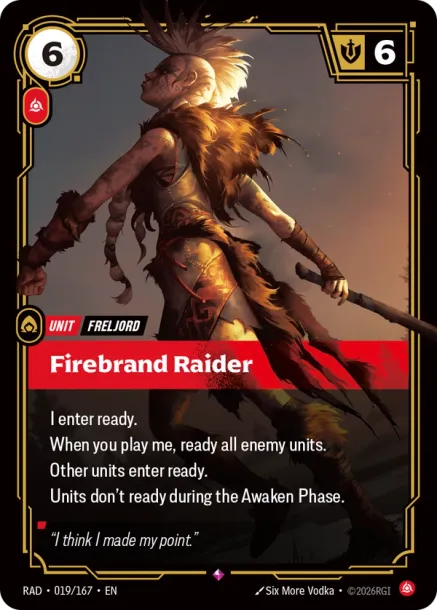 Firebrand Raider RAD-019-167