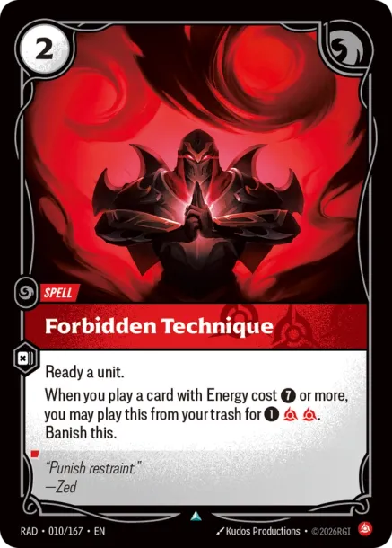 Forbidden Technique RAD-010-167