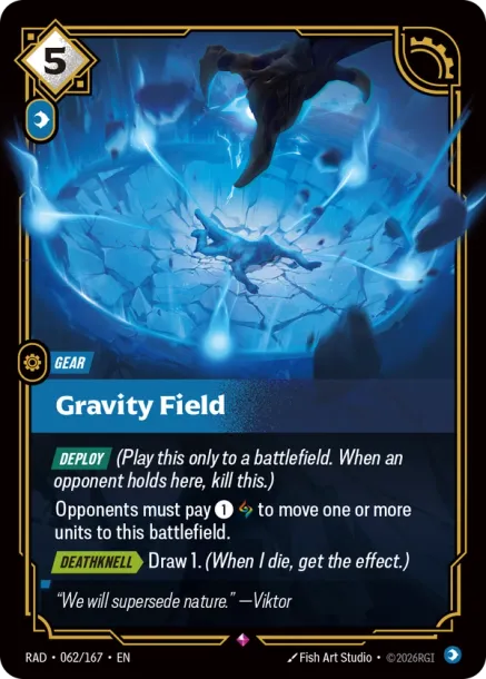 Gravity Field RAD-062167
