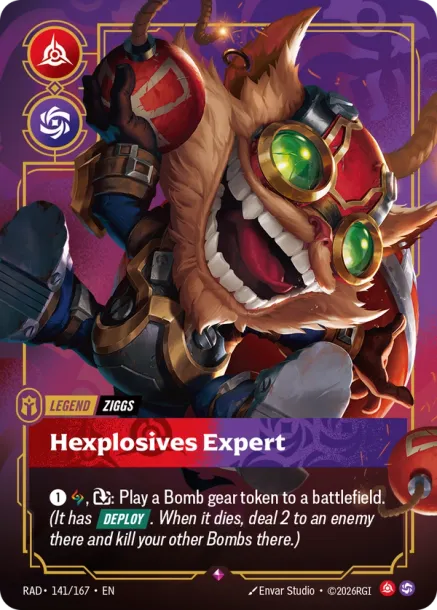 Hexplosives Expert RAD-141-167