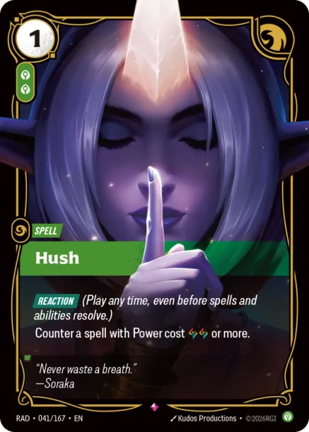 Hush RAD-041167