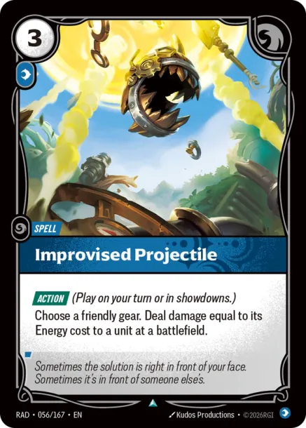 Improvised Projectile RAD-056167