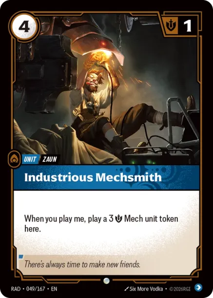 Industrious Mechsmith RAD-049167