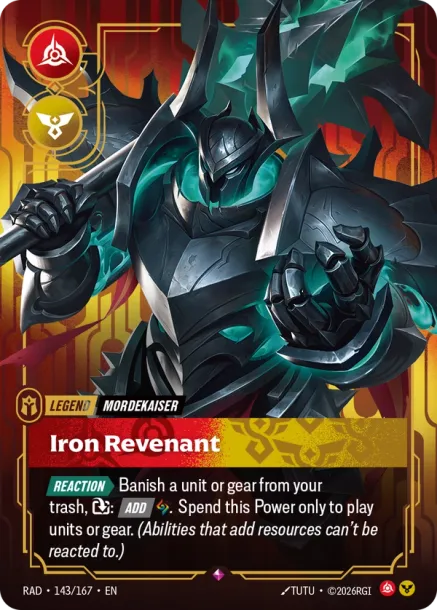 Iron Revenant RAD-143-167
