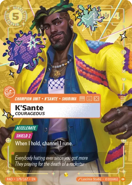 K'Sante, Courageous RAD-178-167