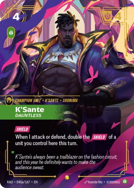 K'Sante, Dauntless RAD-045a167