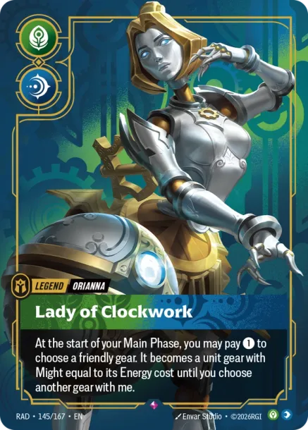 Lady of Clockwork RAD-145-167