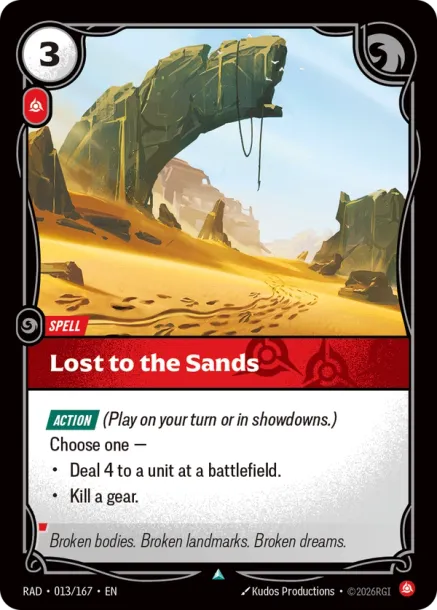 Lost to the Sands RAD-013-167