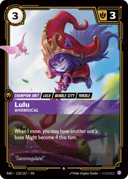 Lulu, Whimsical RAD-110-167