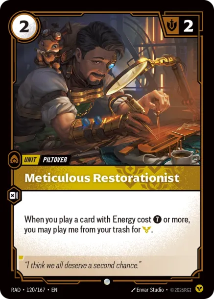 Meticulous Restorationist RAD-120-167