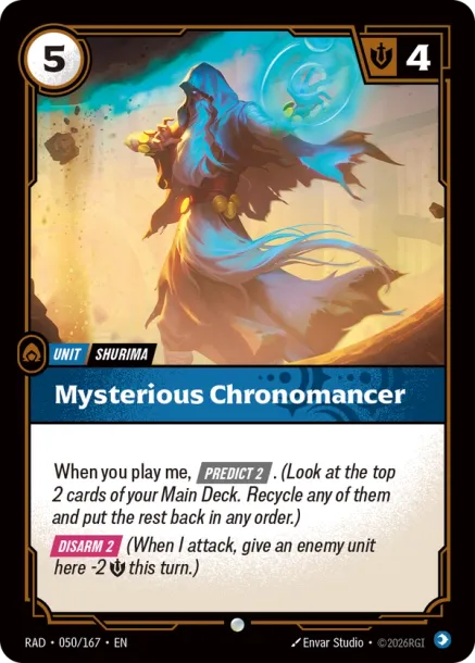 Mysterious Chronomancer RAD-050167