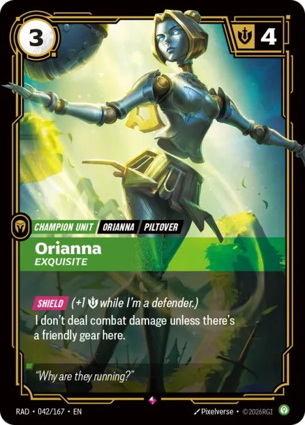 Orianna, Exquisite RAD-042167