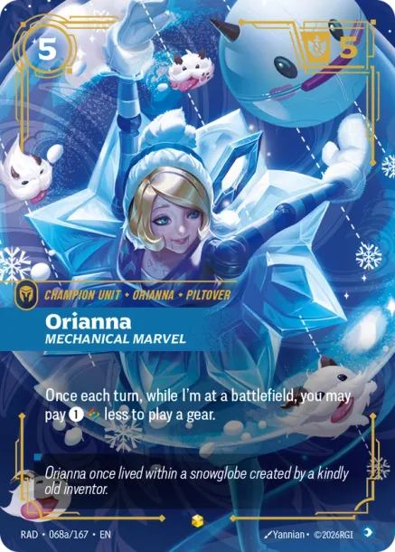 Orianna, Mechanical Marvel RAD-068a167