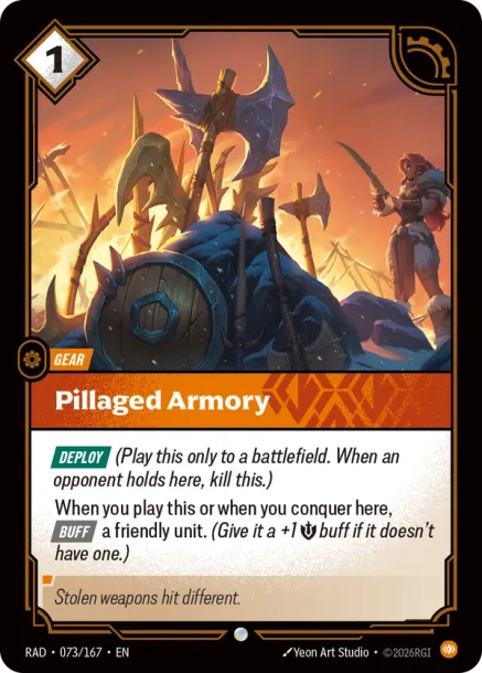 Pillaged Armory RAD-073167