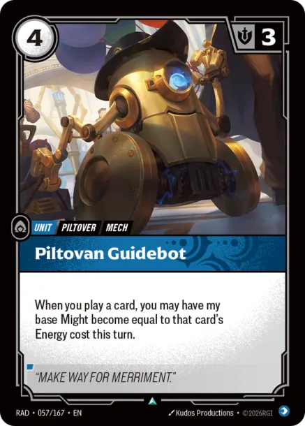 Piltovan Guidebot RAD-057167
