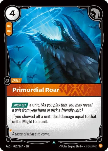 Primordial Roar RAD-082167