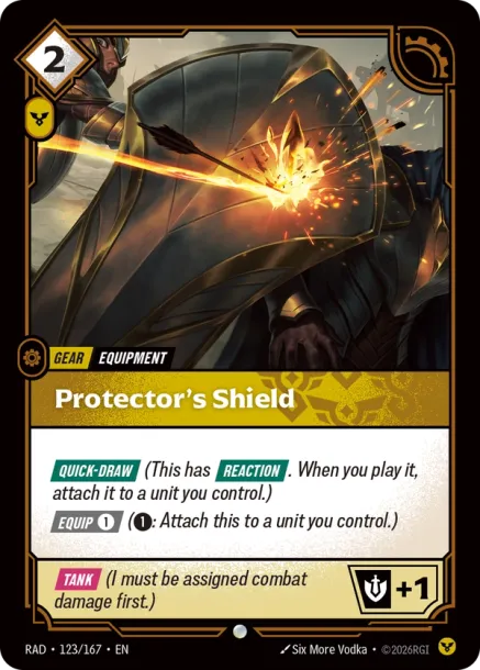 Protector's Shield RAD-123-167
