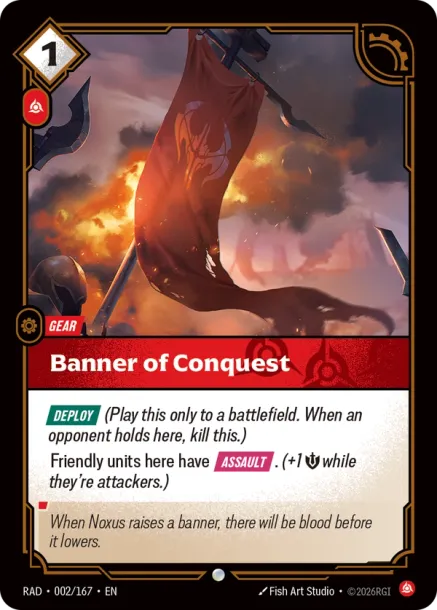 RAD-002-167 Banner of Conquest