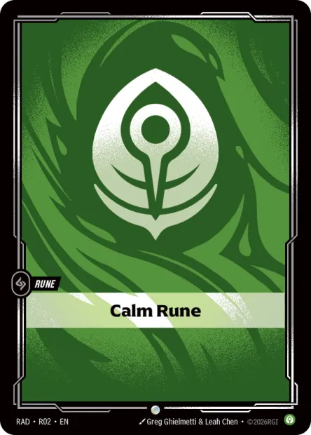 RAD-R02 Calm Rune
