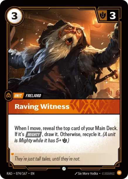 Raving Witness RAD-074167