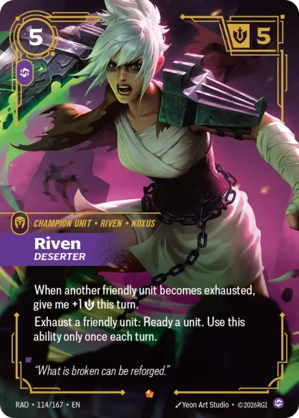 Riven, Deserter RAD-114-167