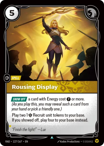 Rousing Display RAD-127-167