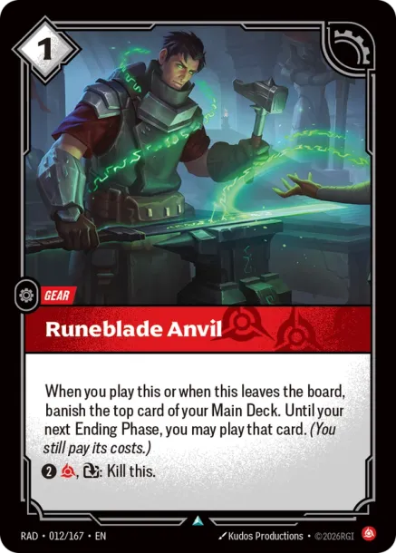 Runeblade Anvil RAD-012-167