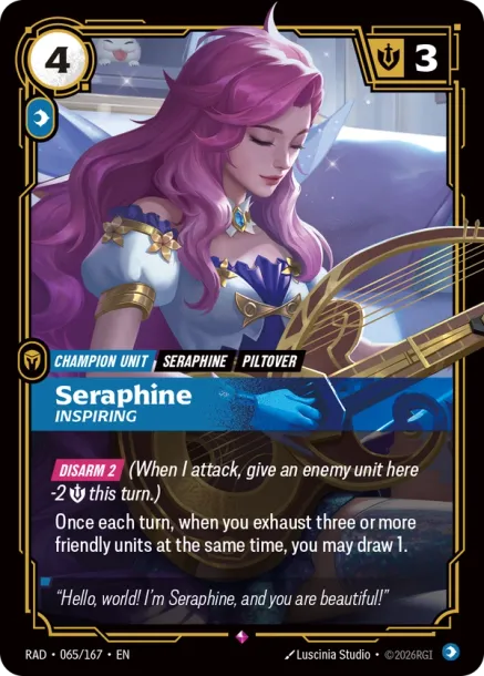 Seraphine, Inspiring RAD-065167