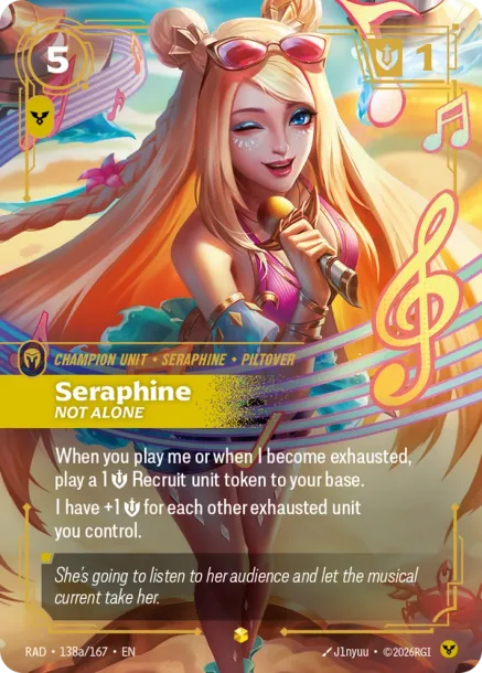 Seraphine, Not Alone RAD-138a-167