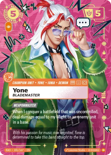 Yone, Blademaster RAD-181-167