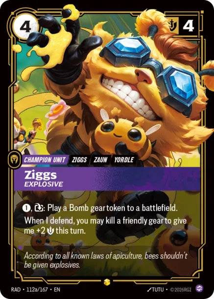 Ziggs, Explosive RAD-112a-167